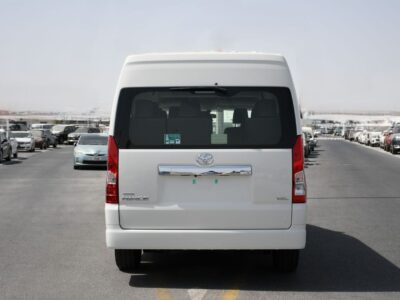 2025 Toyota Hiace GL -High Roof Commuter 3.5L 6 Cylinders MT White Grey