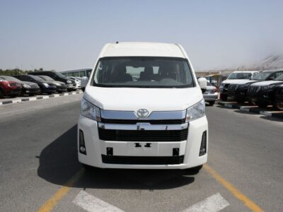 2025 Toyota Hiace GL -High Roof Commuter 3.5L 6 Cylinders MT White Grey