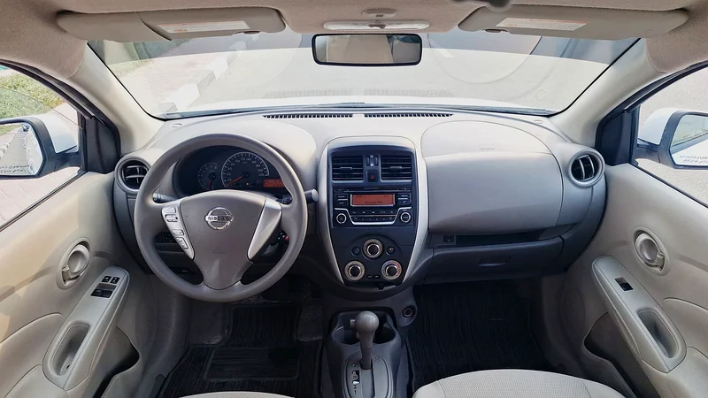 2022 Nissan Sunny Other 4 Cylinder Petrol Engine White Beige Sedan GCC