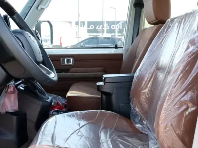 2025 Toyota Land Cruiser 76 Hardtop LX 6 Cylinder Petrol Engine White Brown SUV
