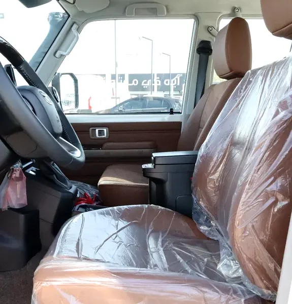 2025 Toyota Land Cruiser 76 Hardtop LX 6 Cylinder Petrol Engine White Brown SUV
