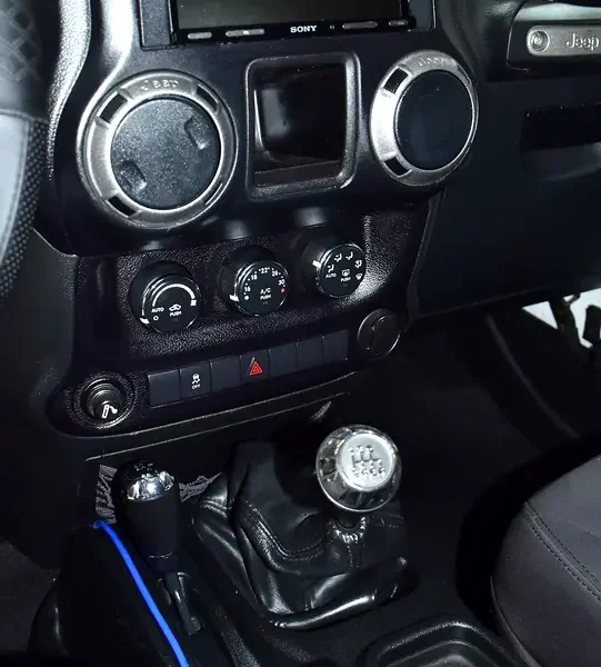 2017 Jeep Wrangler Sport 6 Cylinders Petrol Engine White Black SUV GCC