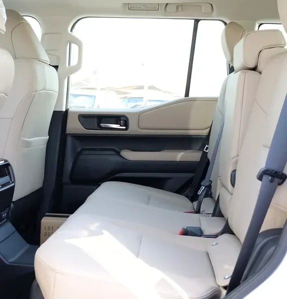 2024 Toyota Prado Other 4 Cylinder Petrol Engine White Beige SUV GCC