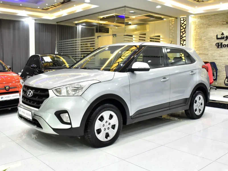 2019 Hyundai Creta Comfort 4 Cylinders Petrol Engine Silver Black Crossover