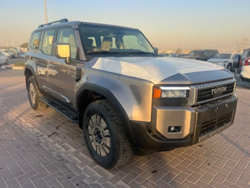 2026 Toyota Prado 2.4 Liters 4 Cylinders Petrol Engine Grey Beige SUV