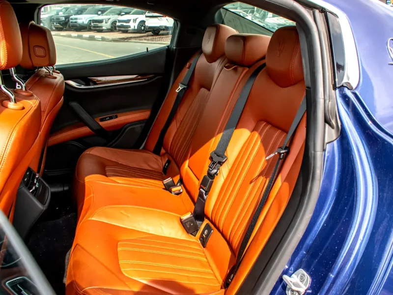 2014 Maserati Ghibli Other 6 Cylinder Petrol Engine Blue Orange Sedan