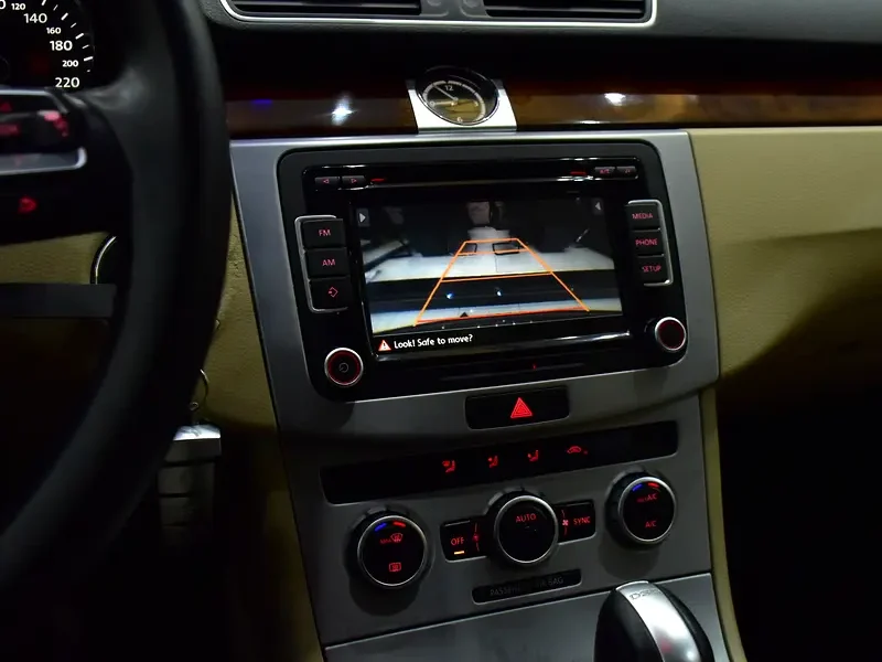 2015 Volkswagen CC Sport 4 Cylinder Petrol Engine Brown Beige Sedan GCC