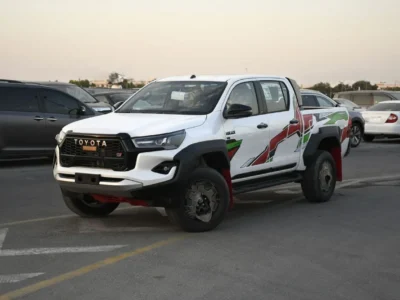 2025 Toyota Hilux 4.0L 6 Cylinder GR Sport Rally Edition Full Option White Black