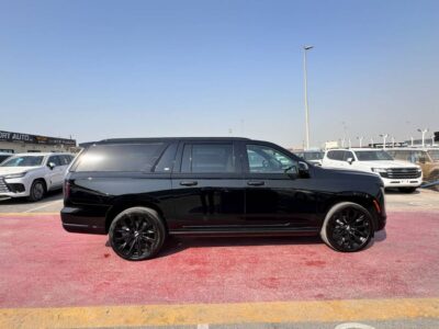 2025 CADILLAC ESCALADE ESV SPORT PLATINUM 6.2L V8 Black White SUV