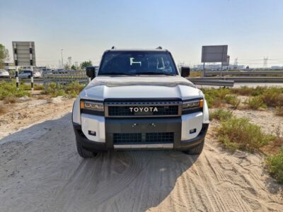 2024 Toyota Prado VXL 2.4L 4 Cylinders TURBO PETROL 4X4 White Black SUV