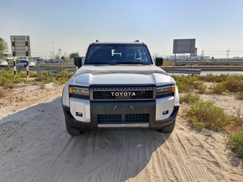 2024 Toyota Prado VXL 2.4L 4 Cylinders TURBO PETROL 4X4 White Black SUV