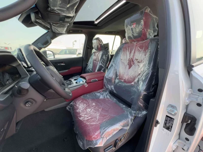 2026 TOYOTA LAND CRUISER GR-S 3.3L 6 Cylinder Engine DIESEL White Red SUV