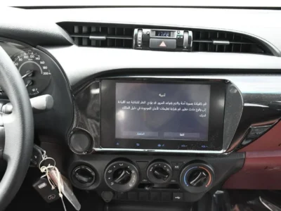 2025 Toyota Hilux 2.7 Liters 4 Cylinder Petrol Engine White Red Pick Up