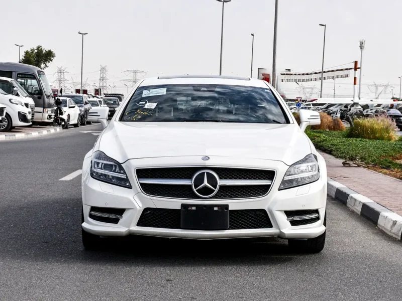 2013 Mercedes-Benz CLS-Class CLS 550 8 Cylinder Petrol Engine White Black Wagon