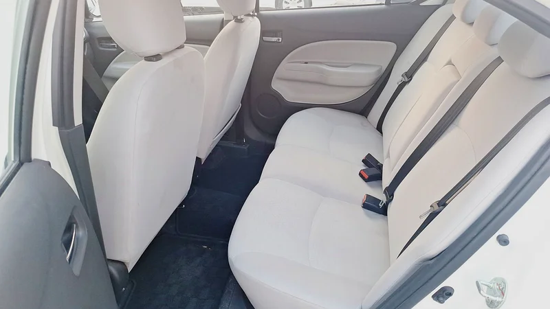 2022 Mitsubishi Attrage GLS 3 Cylinder petrol Engine White Beige Sedan