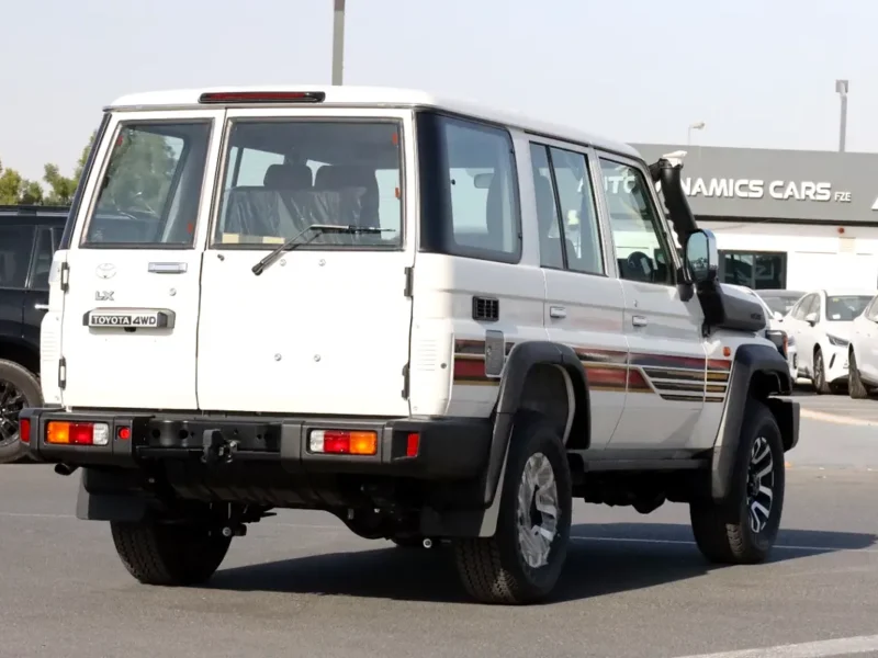 2025 Toyota Land Cruiser 76 Hardtop LX 6 Cylinder Petrol Engine White Brown SUV