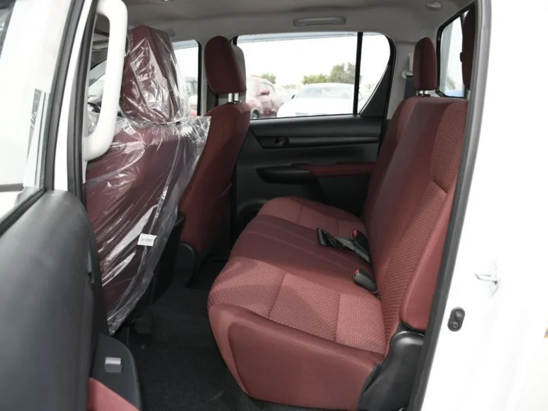 2025 Toyota Hilux 2.7 Liters 4 Cylinder Petrol Engine White Red Pick Up