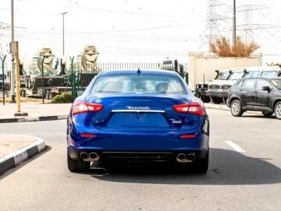 2014 Maserati Ghibli Other 6 Cylinder Petrol Engine Blue Orange Sedan