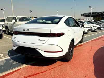 2025 BYD Qin Plus DM-i 4 Cylinder Hybrid Engine White Sedan