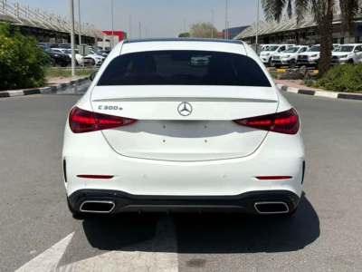 2022 Mercedes-Benz C-Class C300 Sport 4 Cylinder Petrol Engine White Black Sedan
