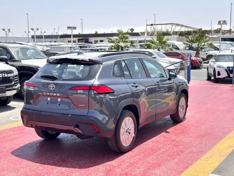 2025 TOYOTA COROLLA CROSS 1.8L 4 Cylinder HYBRID Engine Grey Red SUV