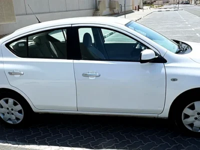 2023 Nissan Sunny Other 4 Cylinder Petrol Engine White Beige Sedan GCC Specs