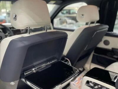 2024 Rolls Royce Cullinan 6.8-liter twin-turbocharged V12 White SUV