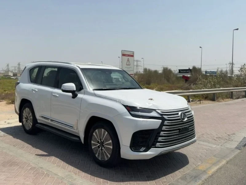 2026 LEXUS LX500d 3.3L 6 Cylinders Engine DIESEL URBAN White Red SUV GCC