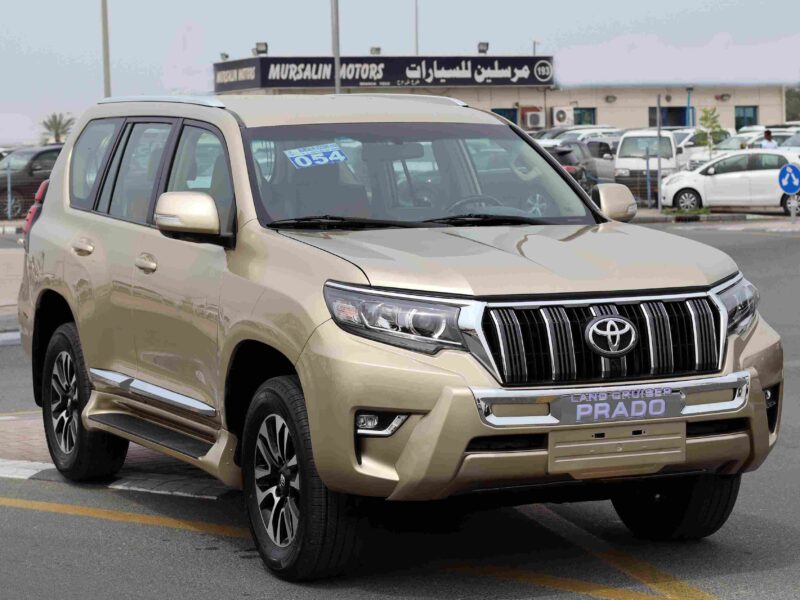 2010 Toyota Prado TXL 2.7 Liter 4 Cylinder Petrol Engine Gold Orange SUV