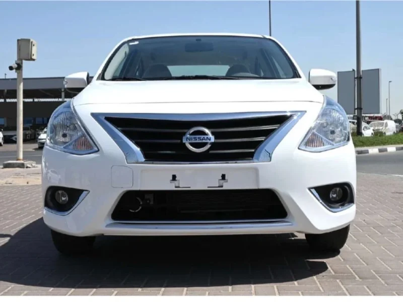 2026 Nissan Sunny 4 Cylinder Petrol Engine White Beige Sedan GCC Specs