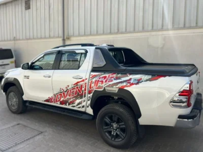 2026 TOYOTA HILUX ADVENTURE 2.4L 4 Cylinders 4X4 DIESEL White Blue Truck