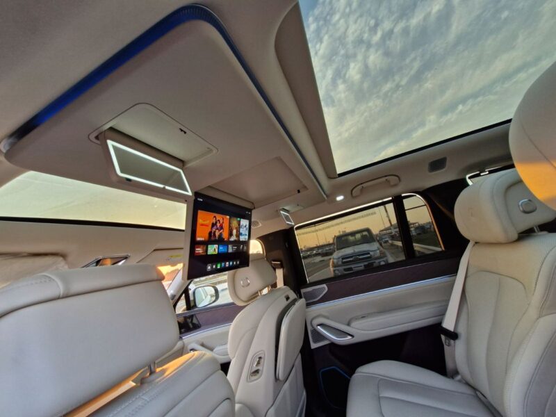 2025 BYD DENZA N9 e3 FLAGSHIP 2.0T Plug-in Hybrid 4 Cylinders Silver White SUV