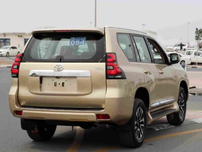 2010 Toyota Prado TXL 2.7 Liter 4 Cylinder Petrol Engine Gold Orange SUV