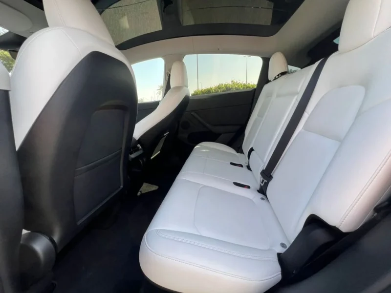 2023 Tesla Model Y Electric Vehicle Black White SUV GCC Specs 4WD