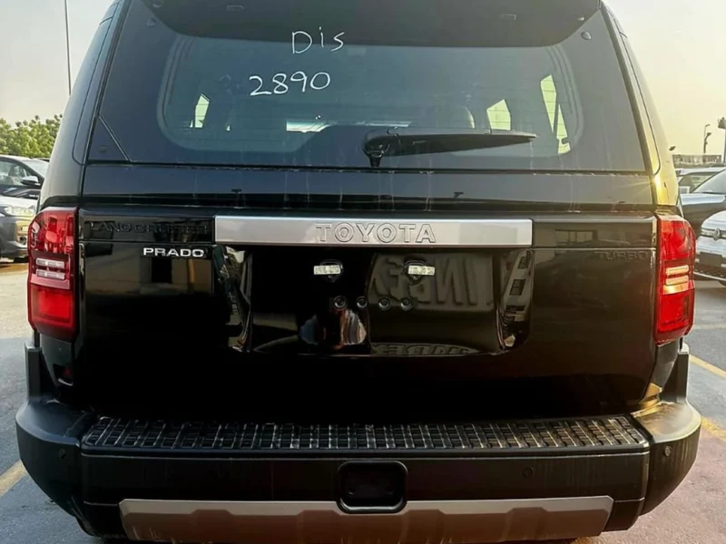 2025 TOYOTA LAND CRUISER PRADO 2.8L DIESEL TURBO ALL-ROUNDER G Black SUV
