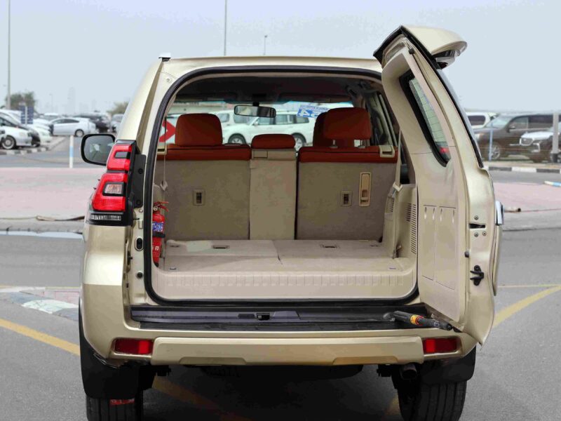 2010 Toyota Prado TXL 2.7 Liter 4 Cylinder Petrol Engine Gold Orange SUV