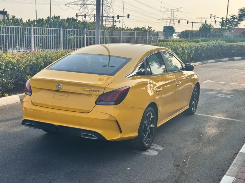 2024 MG GT MG GT 1.5L 4 Cylinder Turbo Engine Yellow Black Sedan