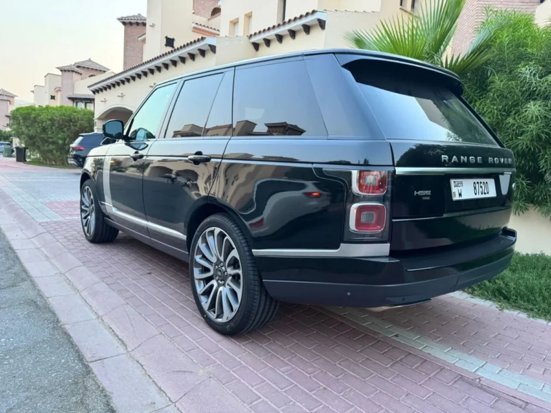 2021 Land Rover Range Rover HSE P400 3.0L 6 Cylinders PETROL Black SUV