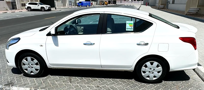 2023 Nissan Sunny Other 4 Cylinder Petrol Engine White Beige Sedan GCC Specs