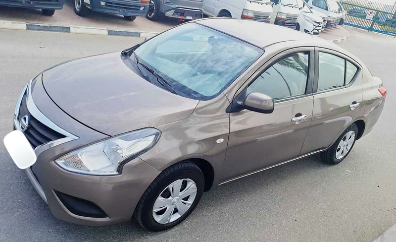 2017 Nissan Sunny Other 4 Cylinder Petrol Engine Grey Beige Sedan GCC Specs