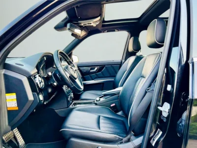 2013 Mercedes-Benz GLK-Class GLK 350 4matic 6 Cylinders Engine Black SUV