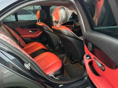 2015 MERCEDES BENZ C200 2.0L 4 Cylinder Petrol Engine Black Orange Sedan