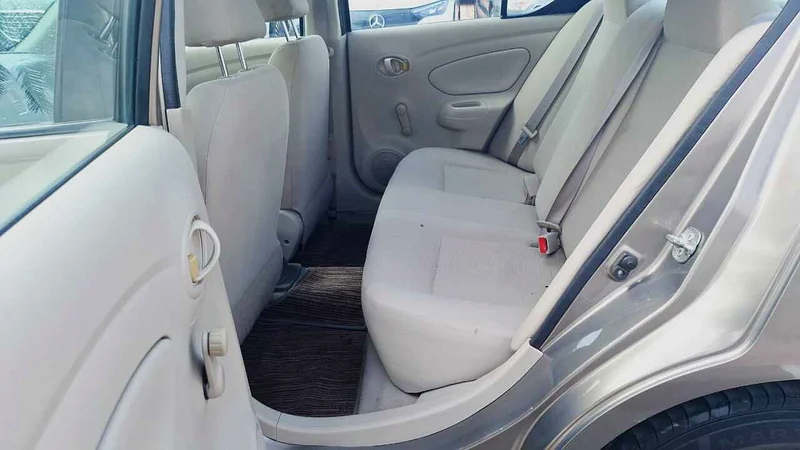 2017 Nissan Sunny Other 4 Cylinder Petrol Engine Grey Beige Sedan GCC Specs