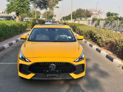 2024 MG GT MG GT 1.5L 4 Cylinder Turbo Engine Yellow Black Sedan