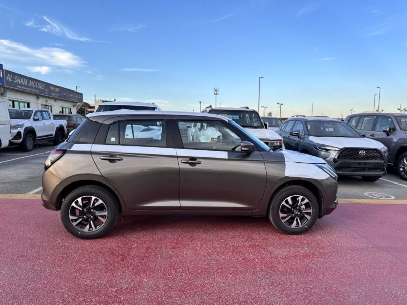 2025 Suzuki Swift GLX 1.2L 4 Cylinder Petrol Engine Grey Black Hatchback