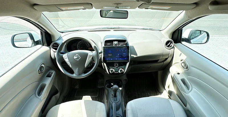 2023 Nissan Sunny Other 4 Cylinder Petrol Engine White Beige Sedan GCC Specs