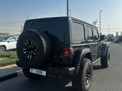 2024 JEEP WRANGLER RUBICON EXTREME 2.0L TURBO 4 Cylinders Engine Black SUV