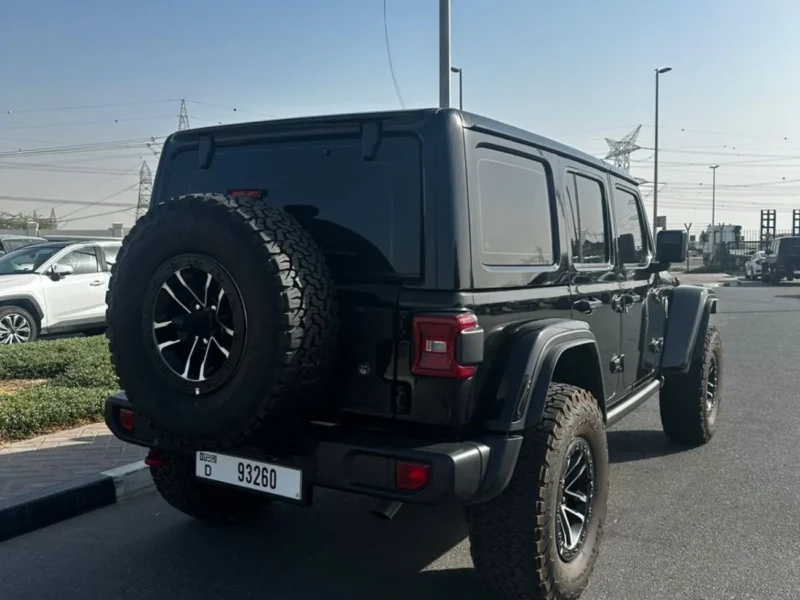 2024 JEEP WRANGLER RUBICON EXTREME 2.0L TURBO 4 Cylinders Engine Black SUV