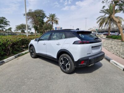 2025 Peugeot 2008 Active GCC 1.2L 4 Cylinder Engine CUV FWD White Black SUV