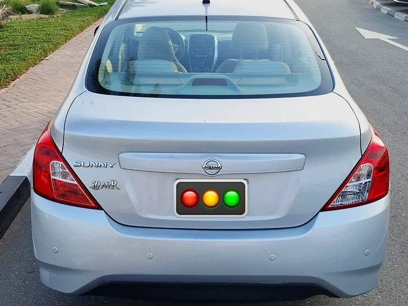 2019 Nissan Sunny Other 4 Cylinder Petrol Engine Silver Beige Sedan GCC Specs